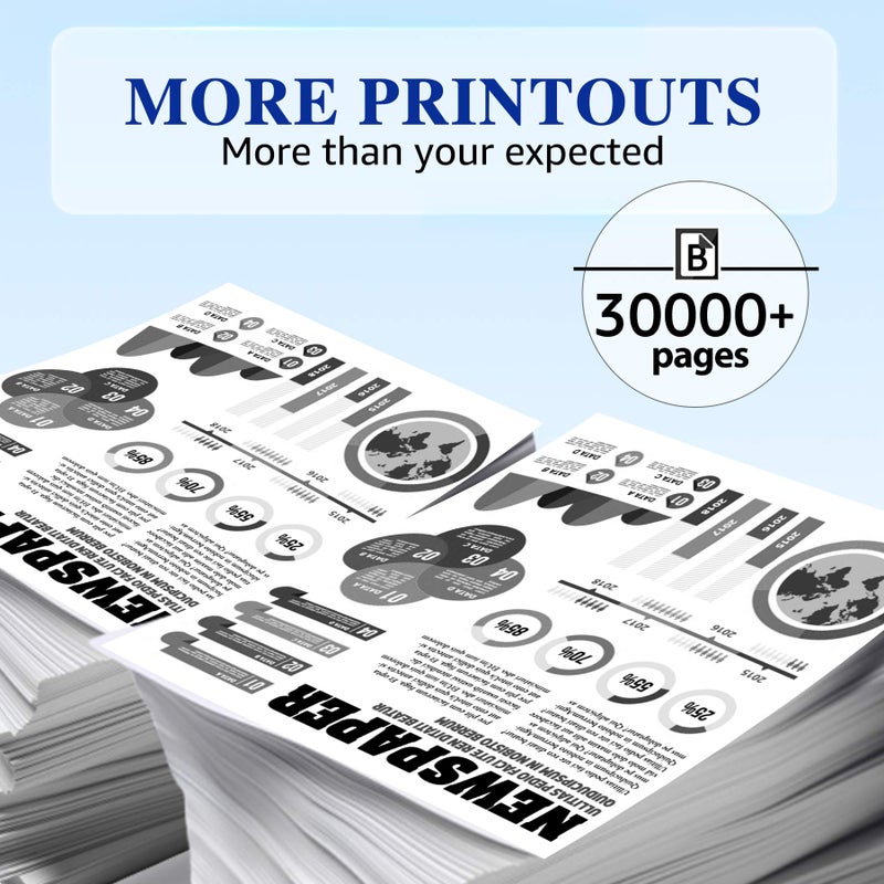 HaloFox DR820 Drum Unit Compatible with Brother Printers â€“ Seamless Integration, Yields Up to 30,000 Pages â€“ Fits HL-L6200DW, HL-L5200DW, HL-L5100DN, MFC-L5900DW, MFC-L5700DW, MFC-L5800DW (Black, 1-Pack) - Image 3